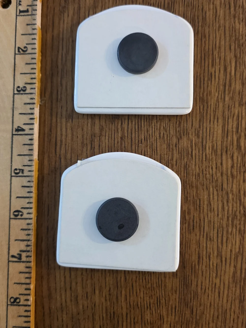 Skribbles 'I Love You Grandma/Grandpa' White Photo Magnets - Set of 2
